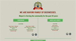 Desktop Screenshot of mayuriseattle.com