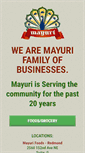 Mobile Screenshot of mayuriseattle.com